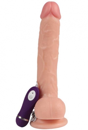 Shequ Optimus Titreimli Realistik Dildo 28 cm